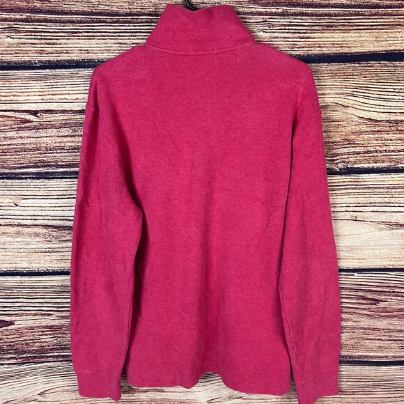 Polo Ralph Lauren Red Quarter Zip Pullover - Picture 7 of 7
